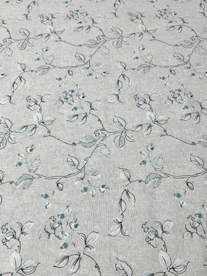 Scampolo Cotone Arredo Ramo Fiorito