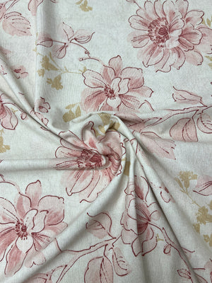 Scampolo Cotone Arredo Rose Antiche