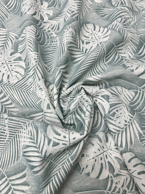 Scampolo Cotone Arredo Foglia Esotica