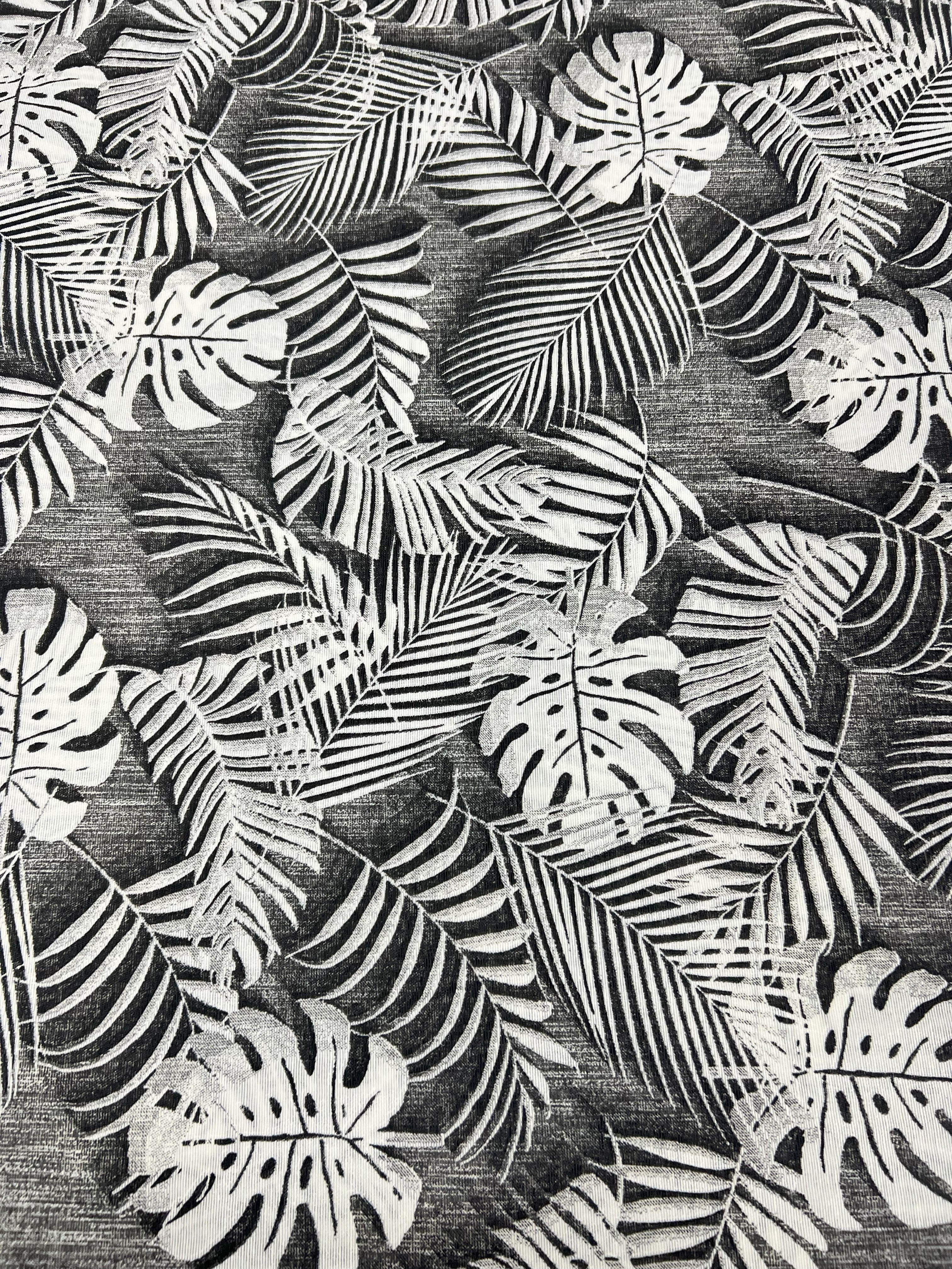 Scampolo Cotone Arredo Foglia Esotica