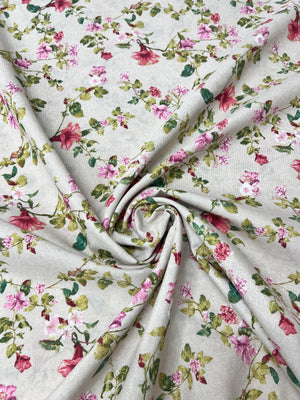 Scampolo Cotone Arredo Rami di Primavera