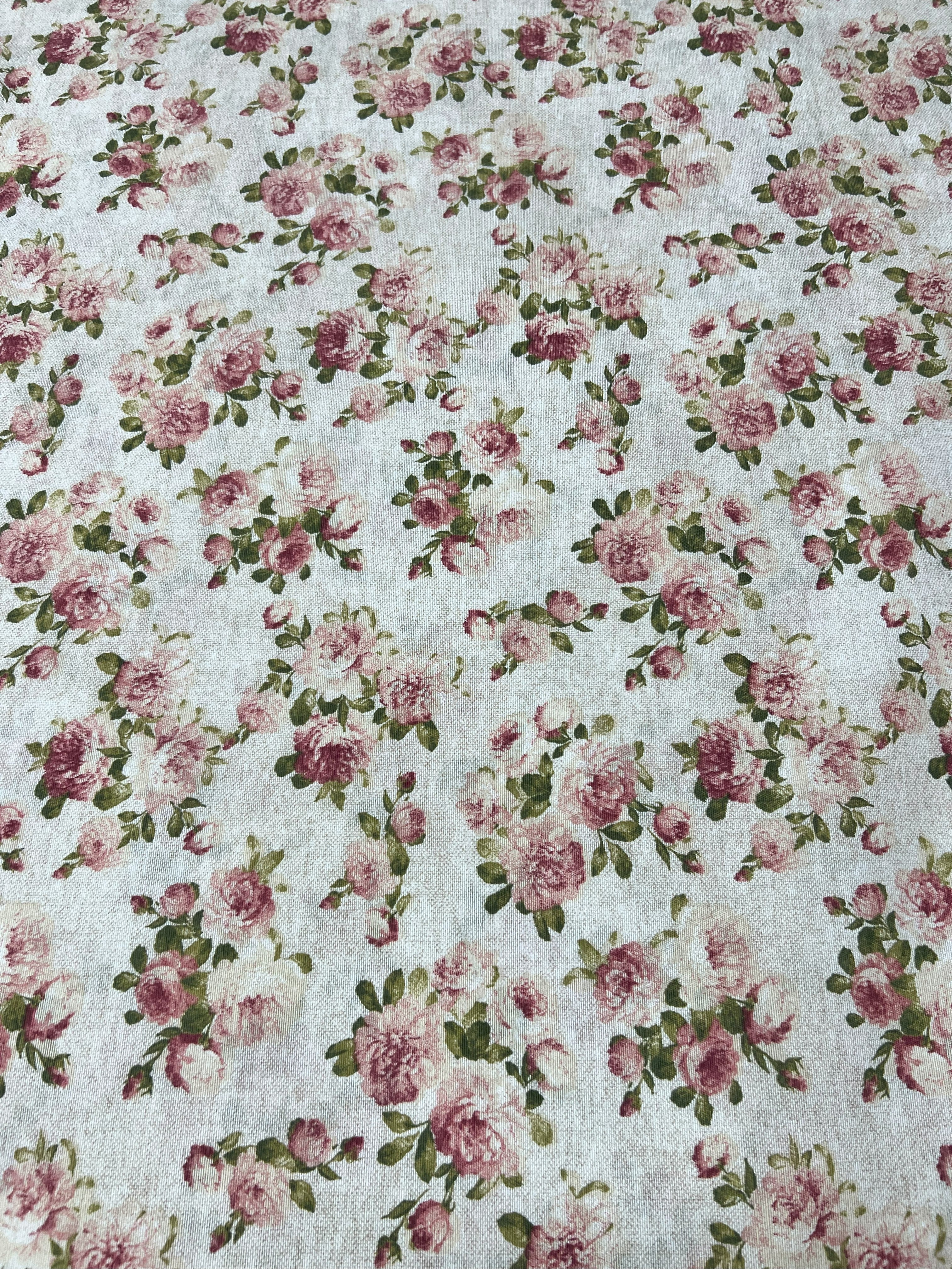 Scampolo Cotone Arredo Boccioli Antichi