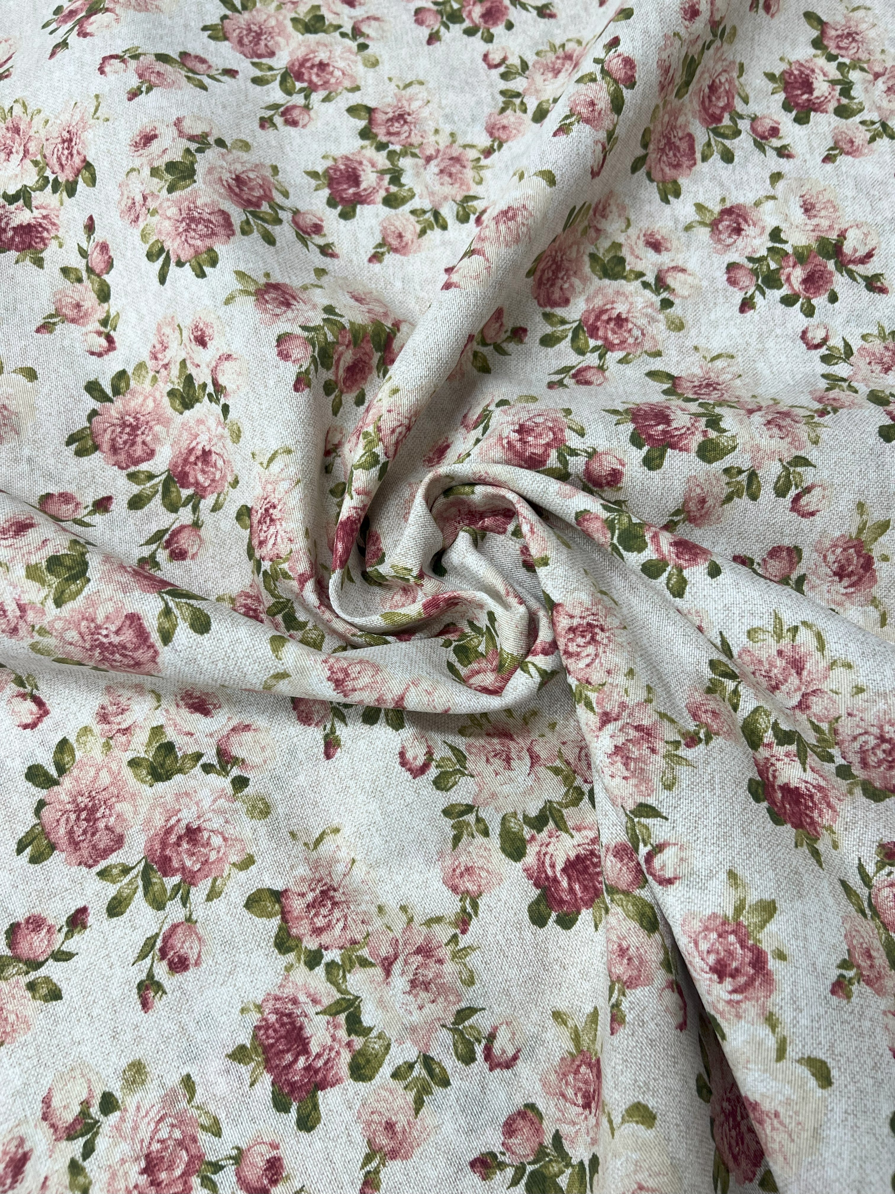 Scampolo Cotone Arredo Boccioli Antichi