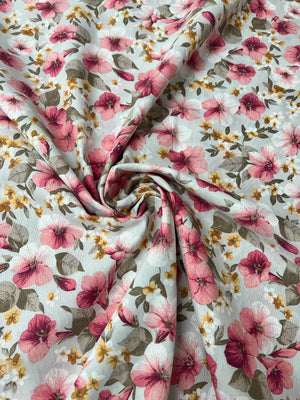 Scampolo Cotone Arredo Fiori D'estate