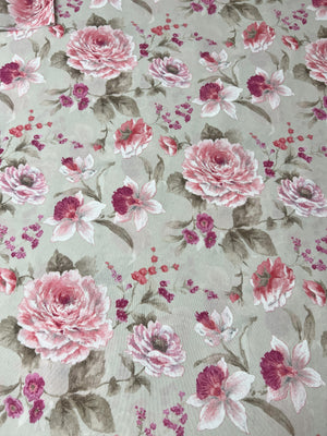 Scampolo Cotone Arredo Rosa Delicata