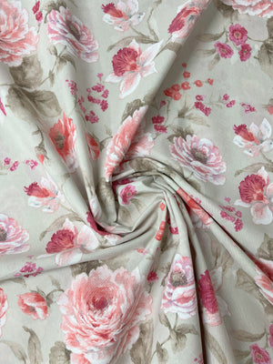 Scampolo Cotone Arredo Rosa Delicata