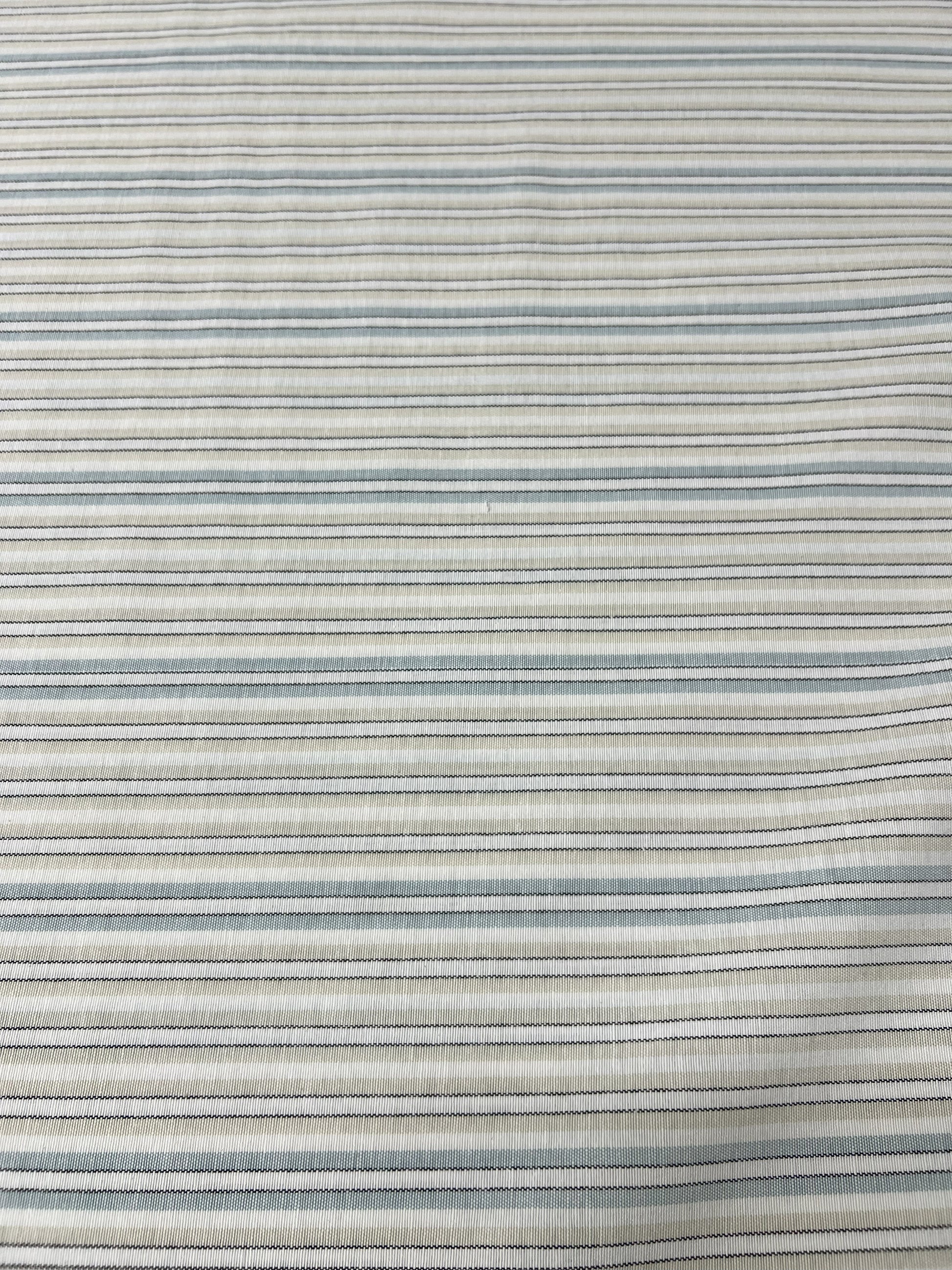 Scampolo Panama Cotone Rigato Bicolore