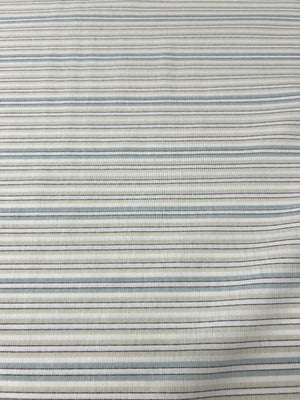Scampolo Panama Cotone Rigato Bicolore