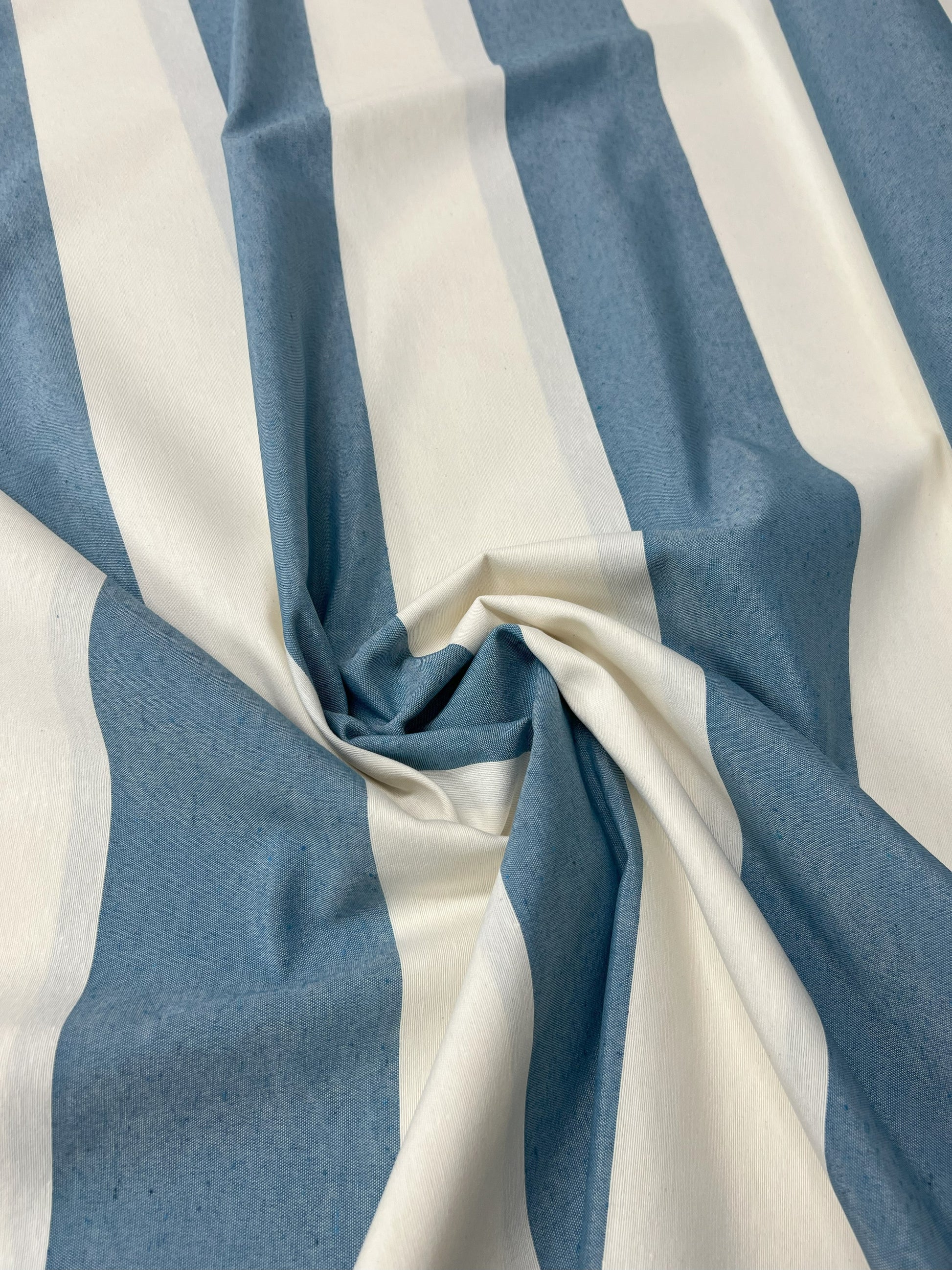 Scampolo Cotone Riga Larga Outdoor