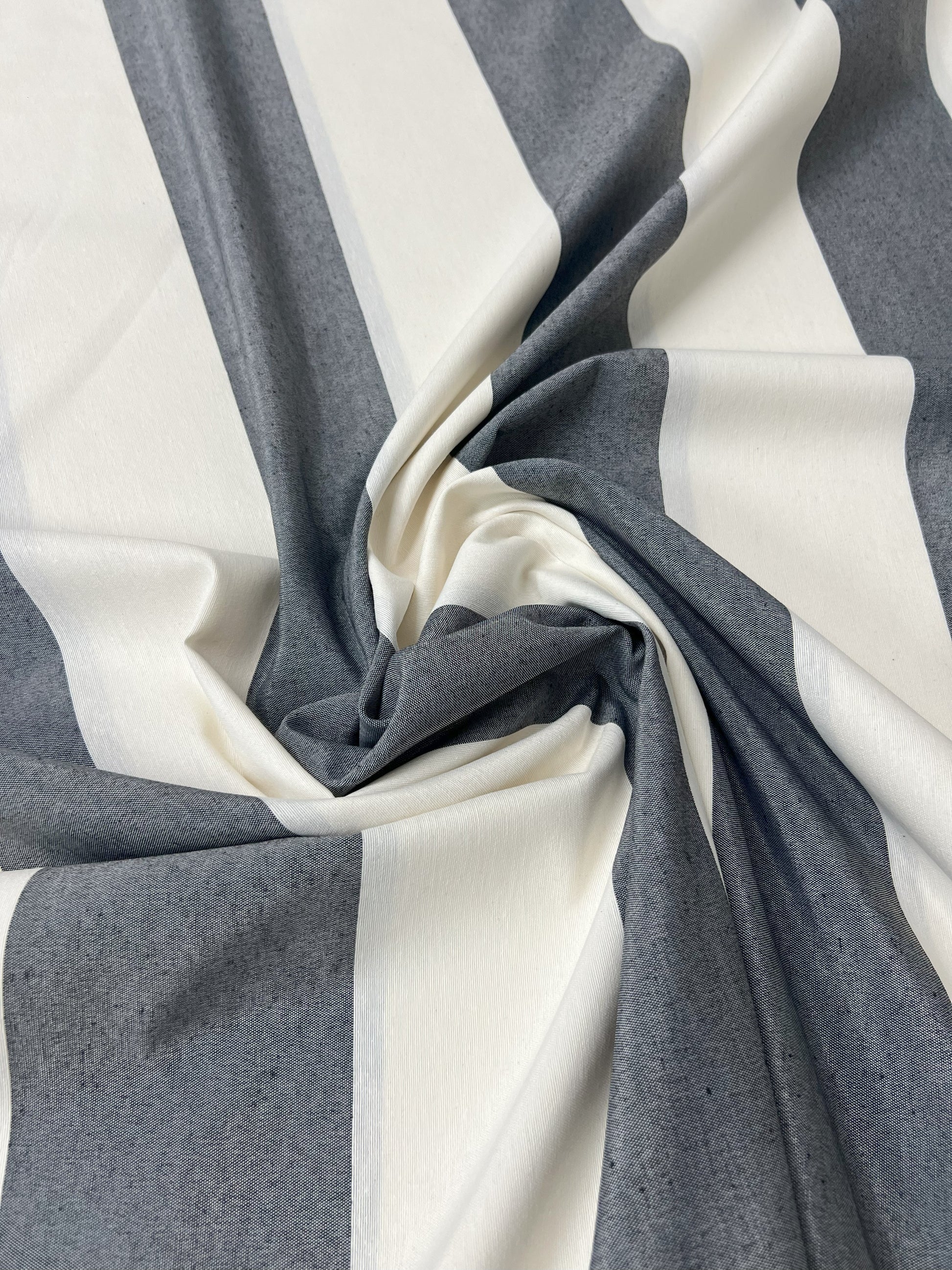 Scampolo Cotone Riga Larga Outdoor