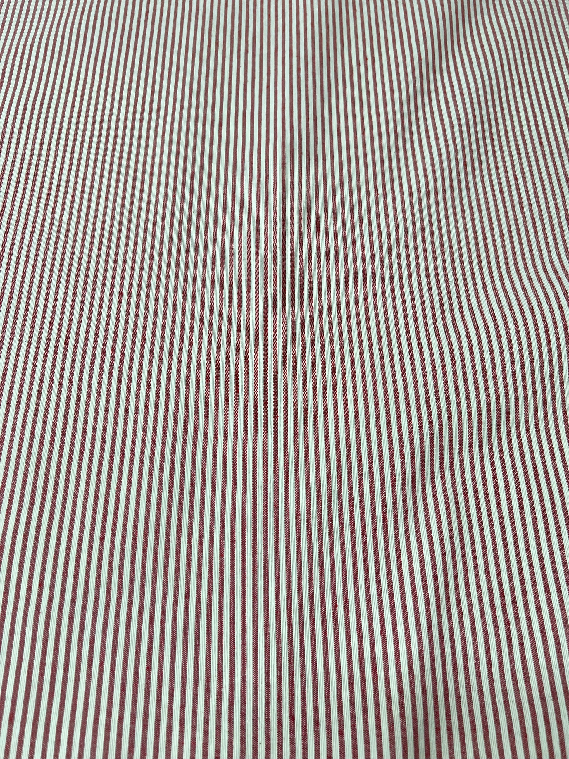 Scampolo Panama Cotone Righino Stretto