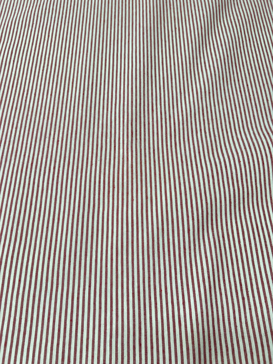 Scampolo Panama Cotone Righino Stretto