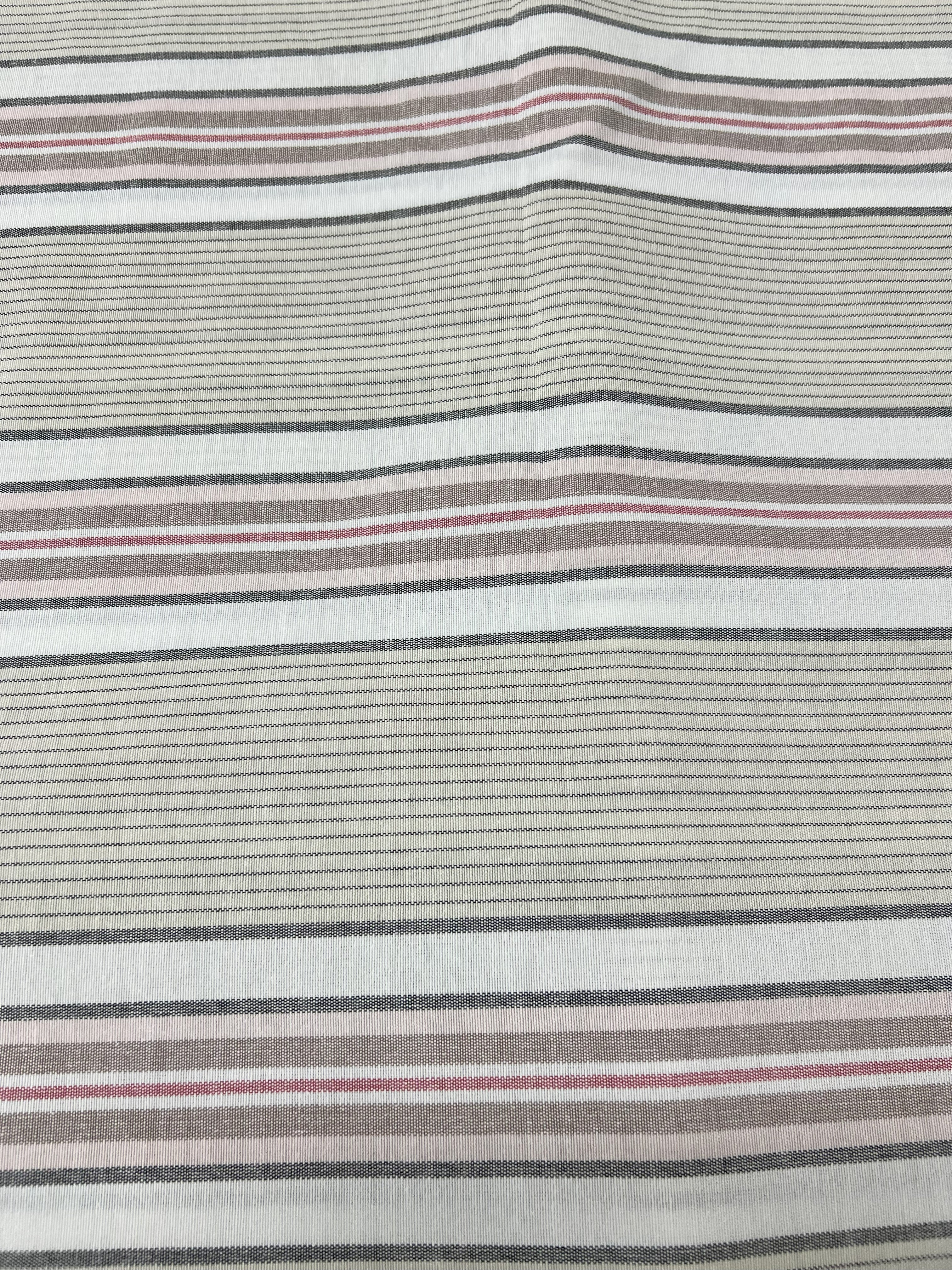 Scampolo Panama Cotone Riga Coordinata