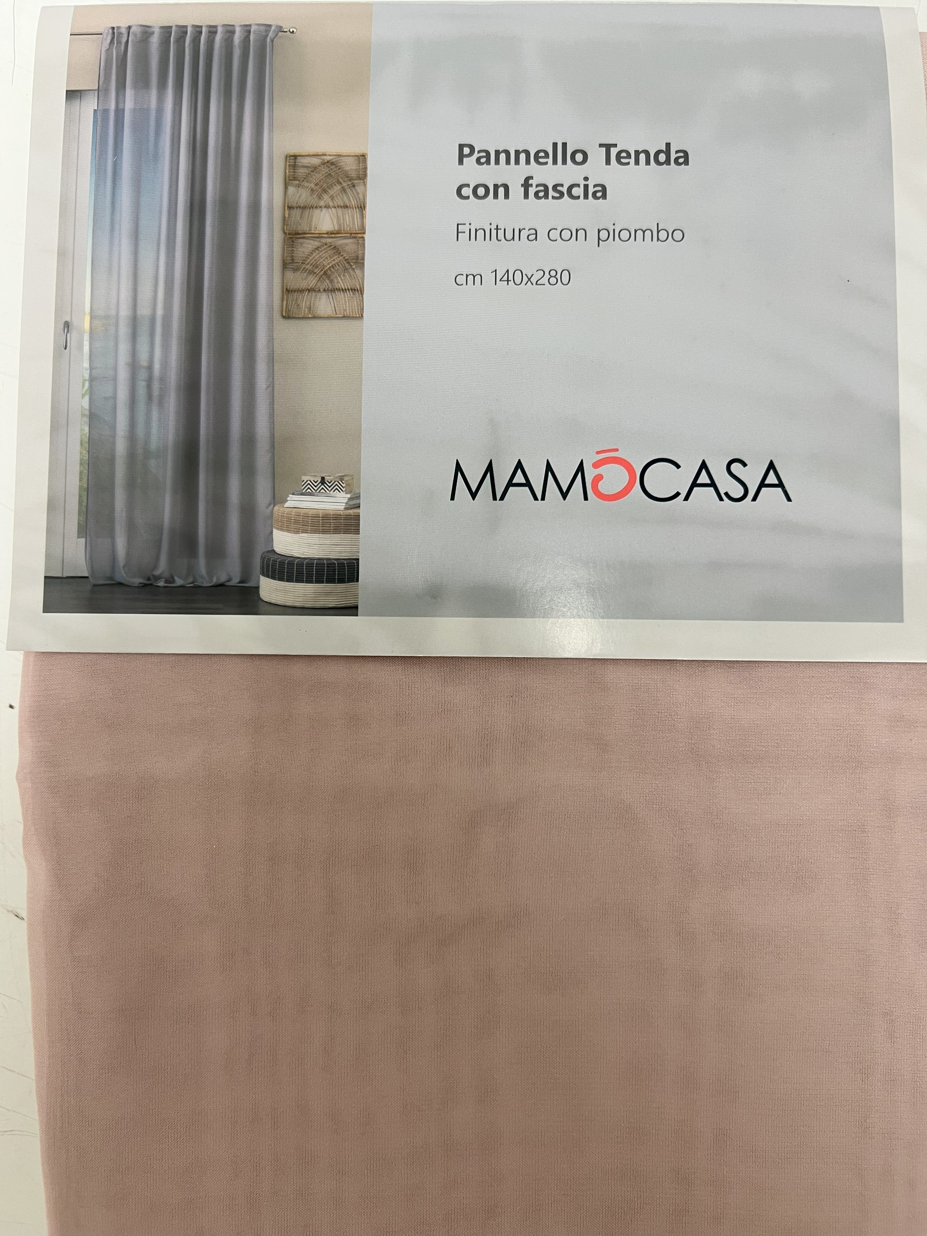 Pannello Tenda Georgette Con Fascia