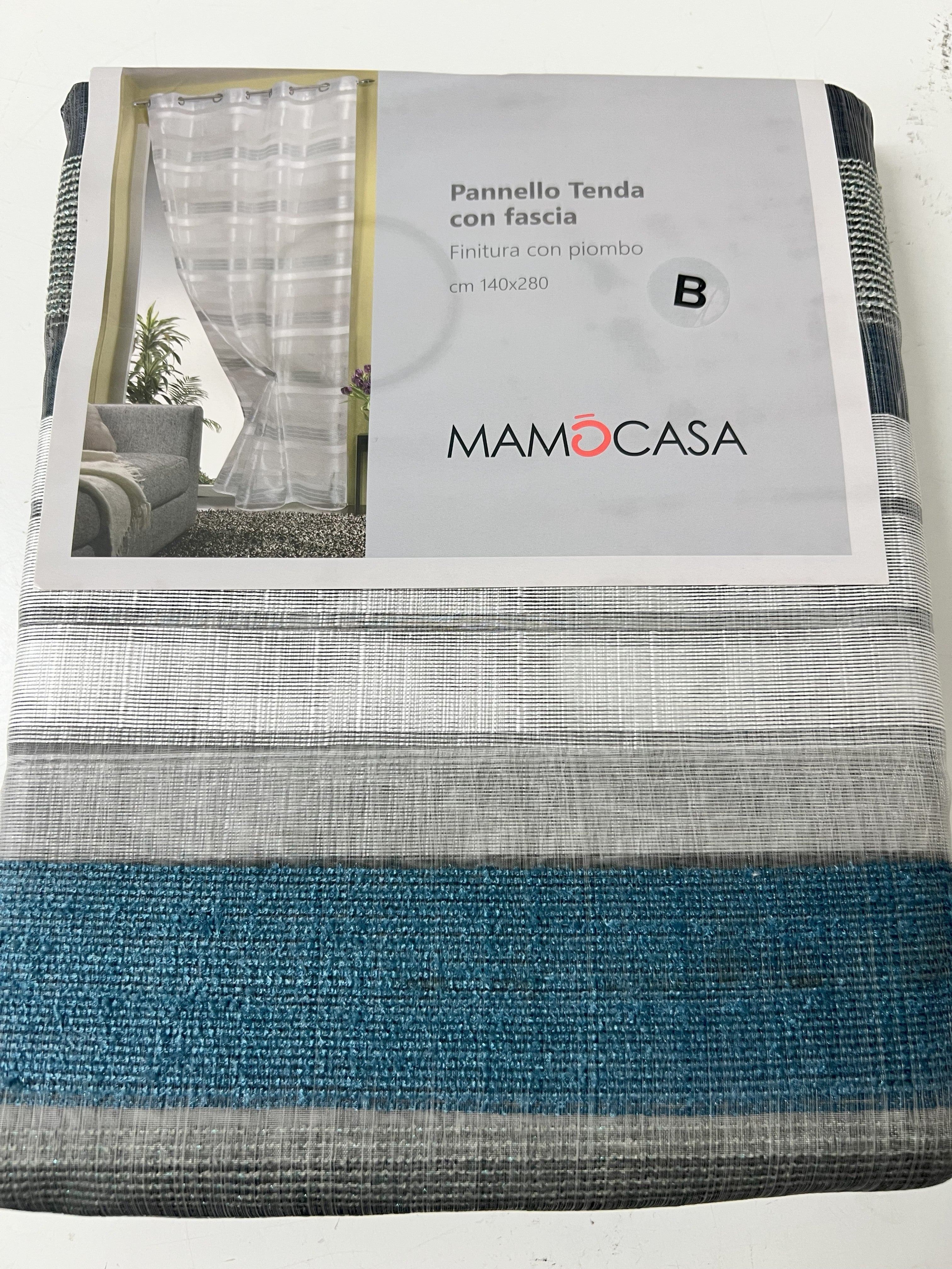 Pannello Tenda Alabama Con Borchie