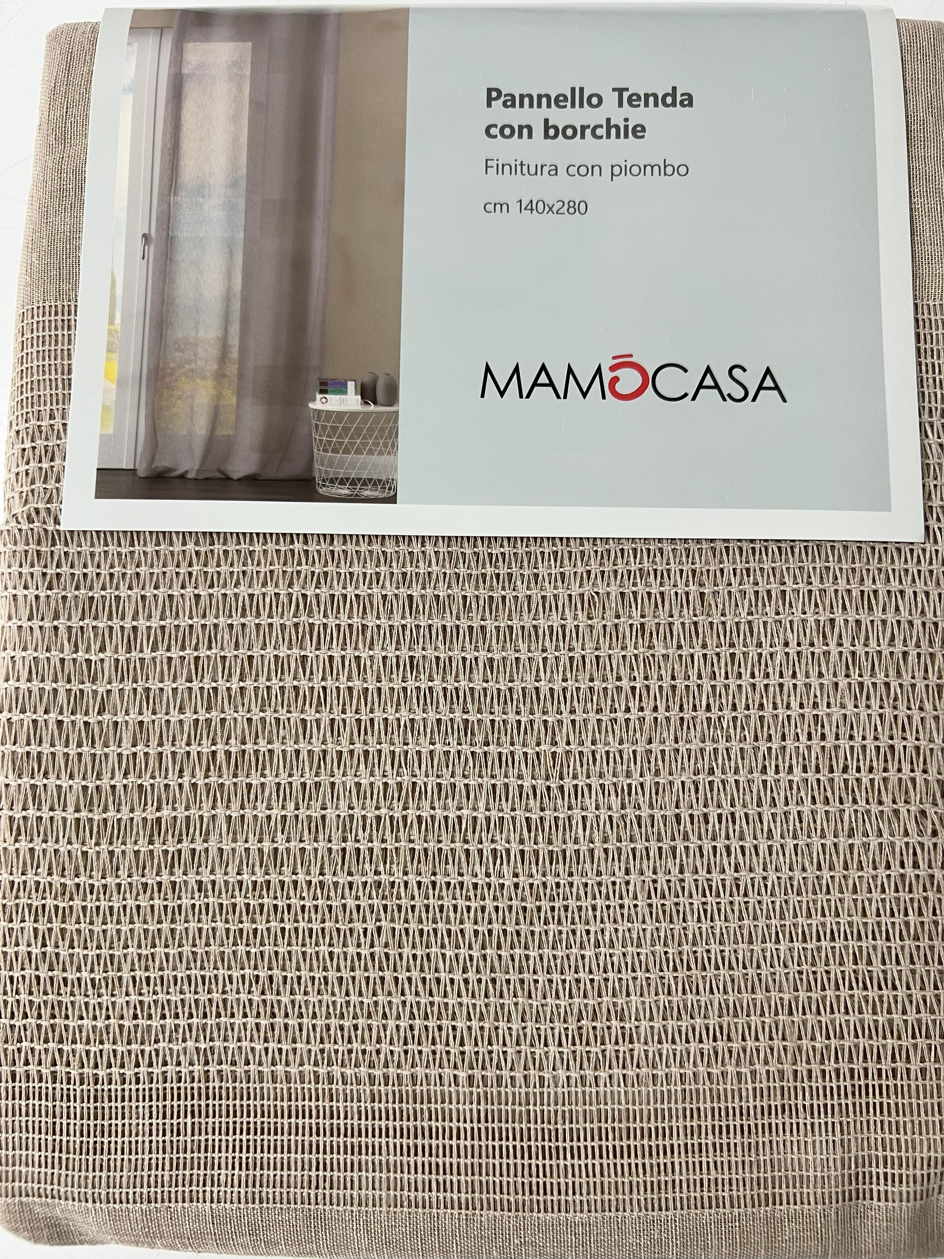 Pannello Tenda Neira Con Borchie