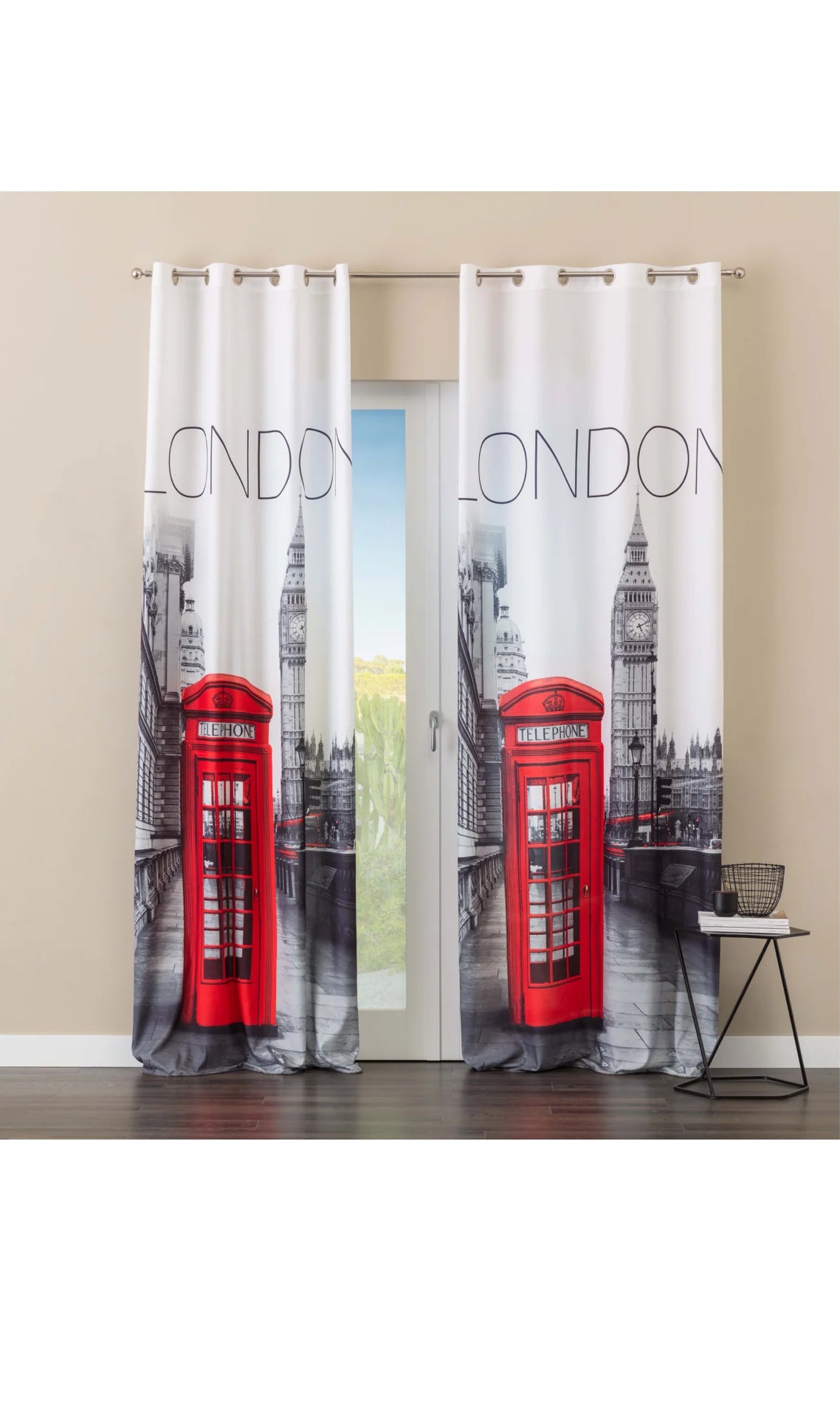 Pannello Tenda London Con Borchie