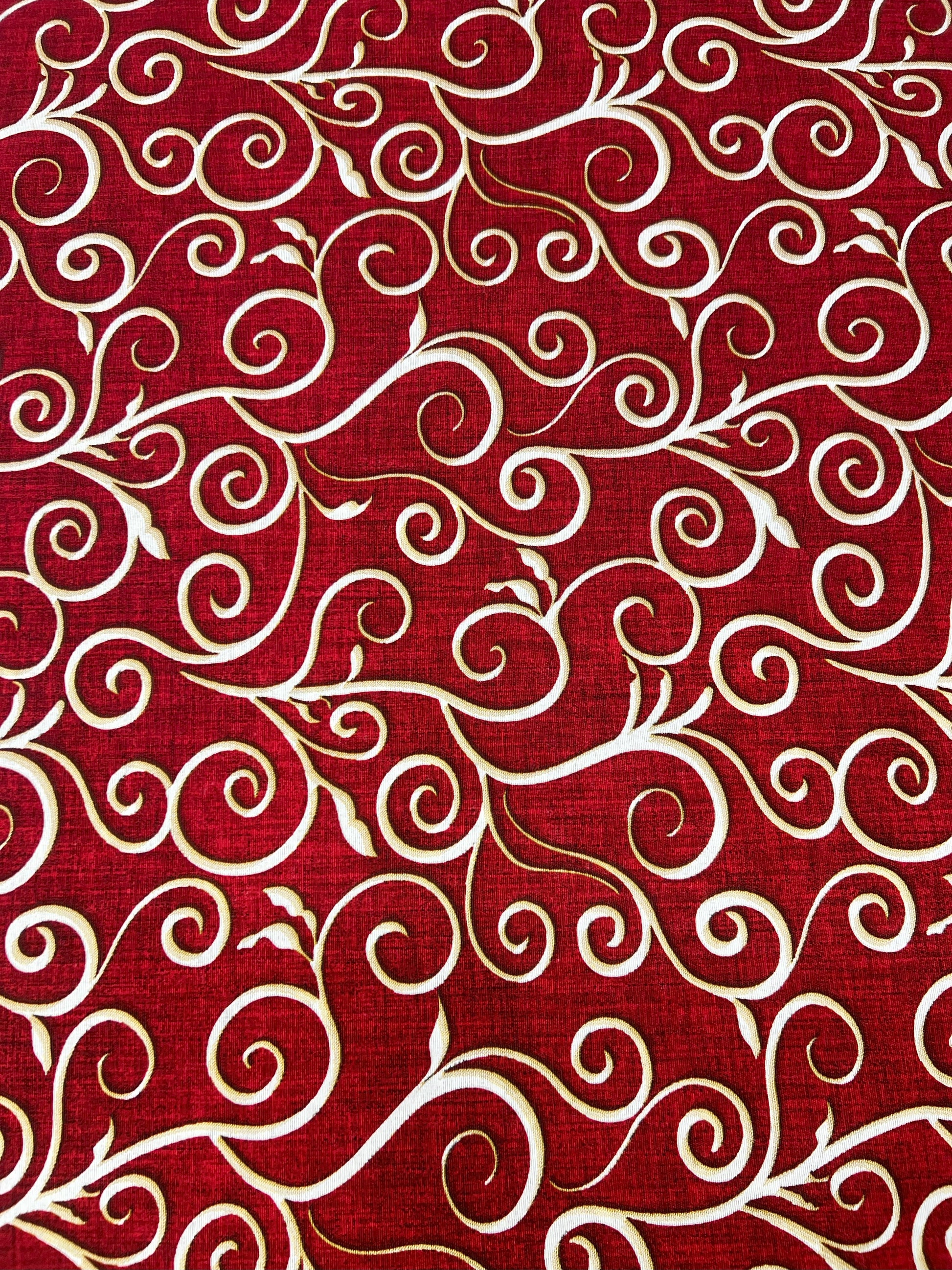 Scampolo Cotone Arredo Natalizio Ramage