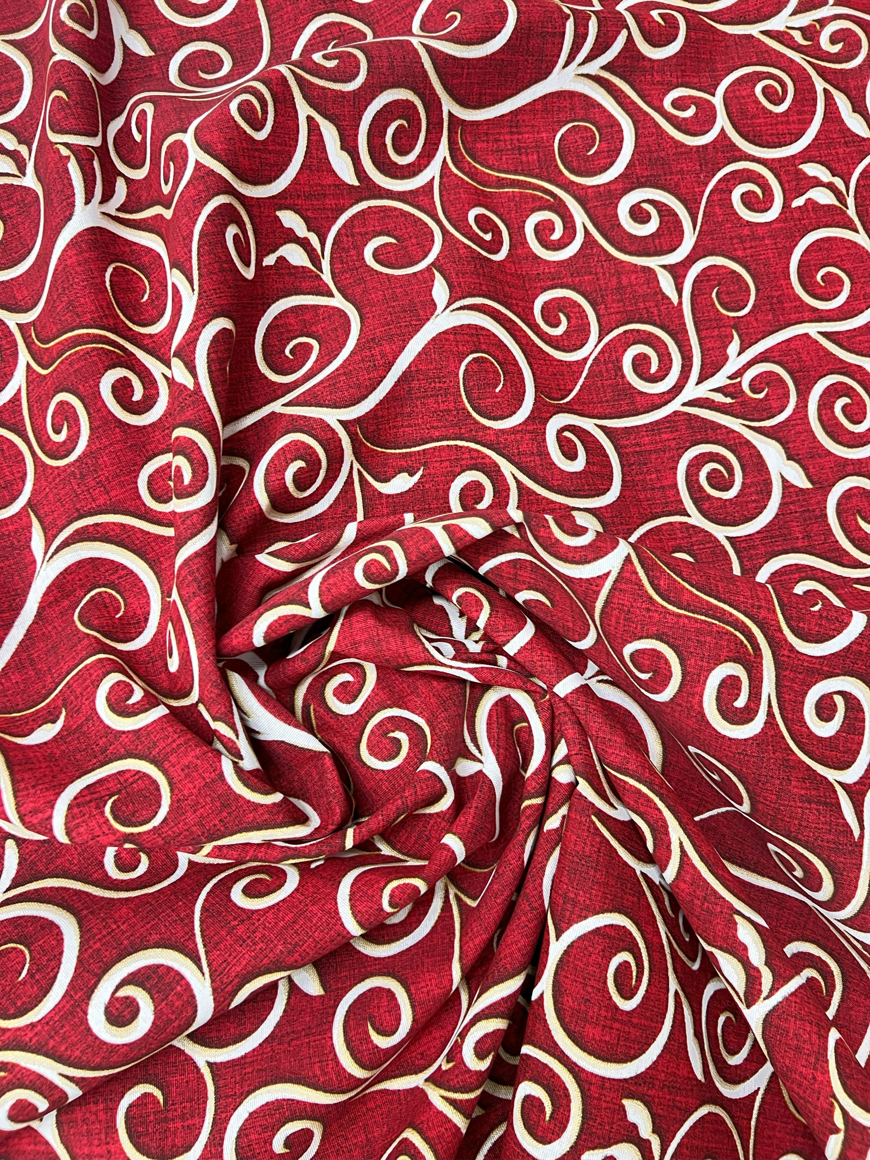 Scampolo Cotone Arredo Natalizio Ramage