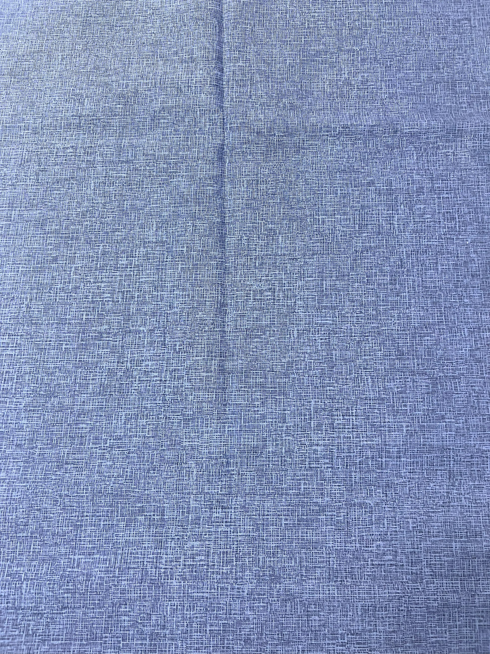 Scampolo Cotone Arredo Tinta Unita Jeansato