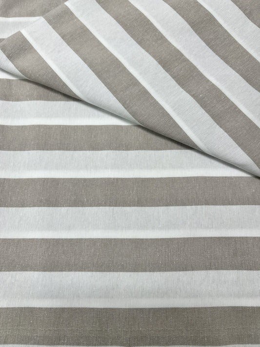 Scampolo Cotone Arredo Riga Orizzontale