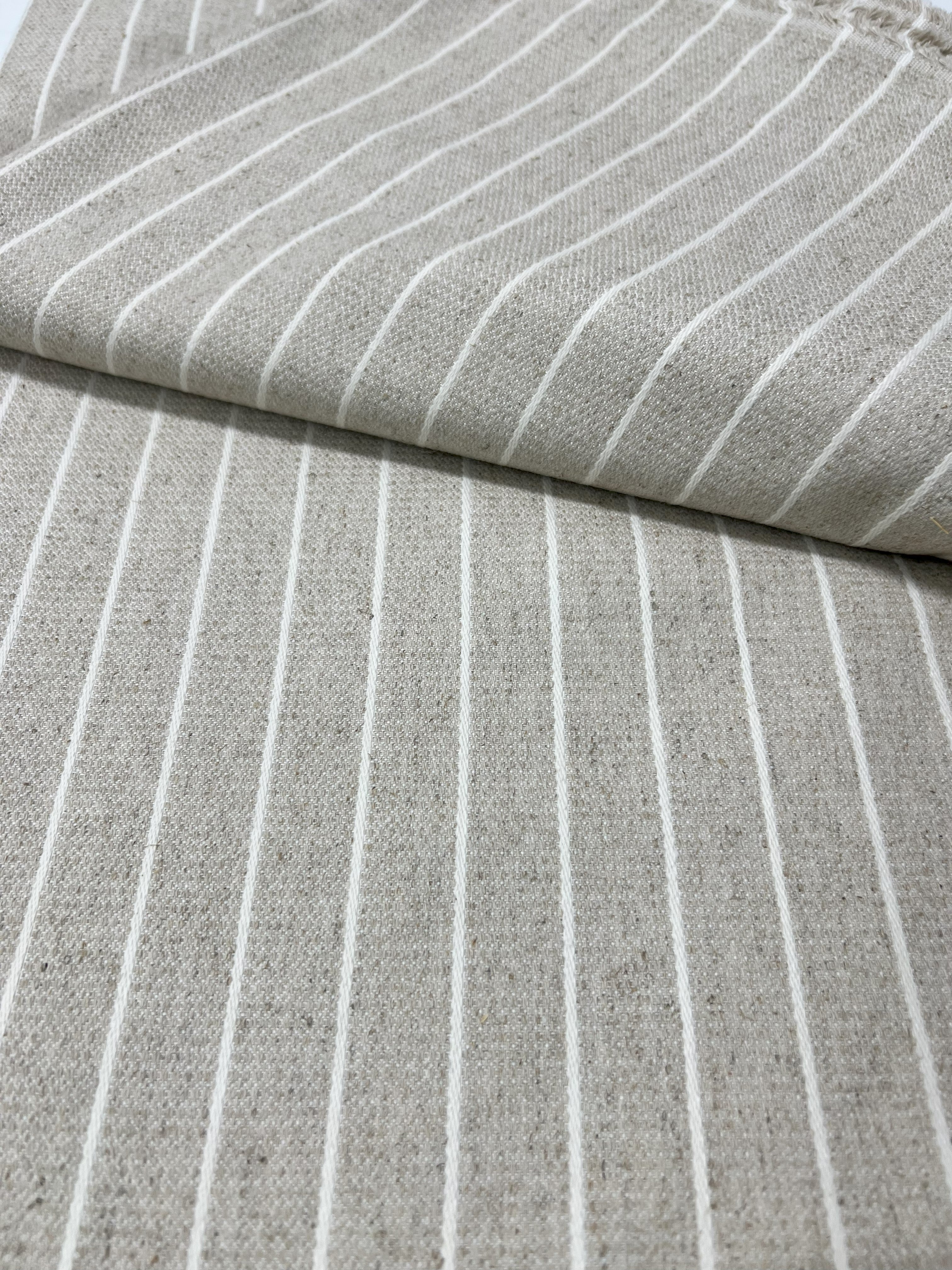 Scampolo Cotone Arredo Riga Sottile