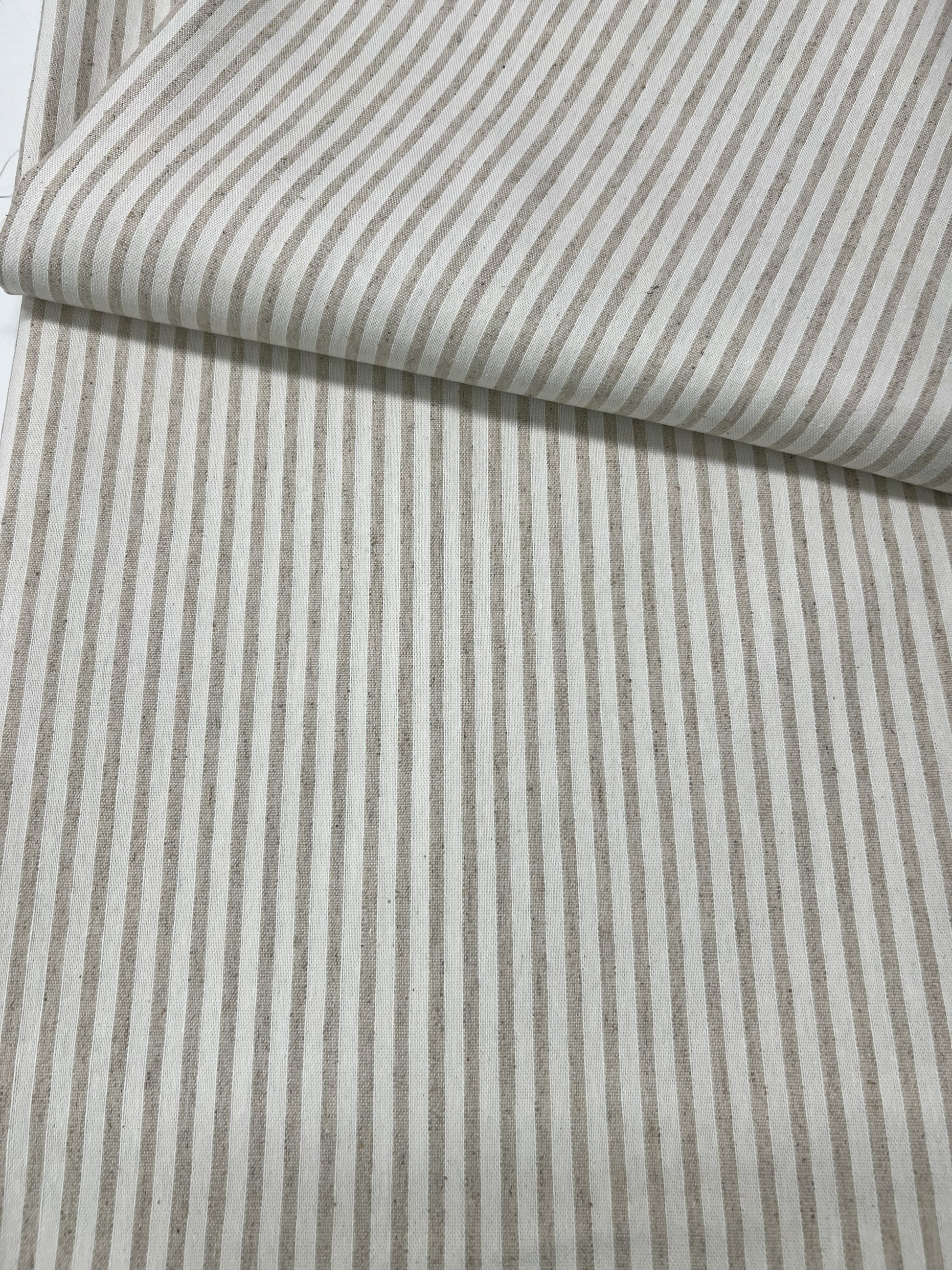 Scampolo Cotone Arredo Righe Grezze