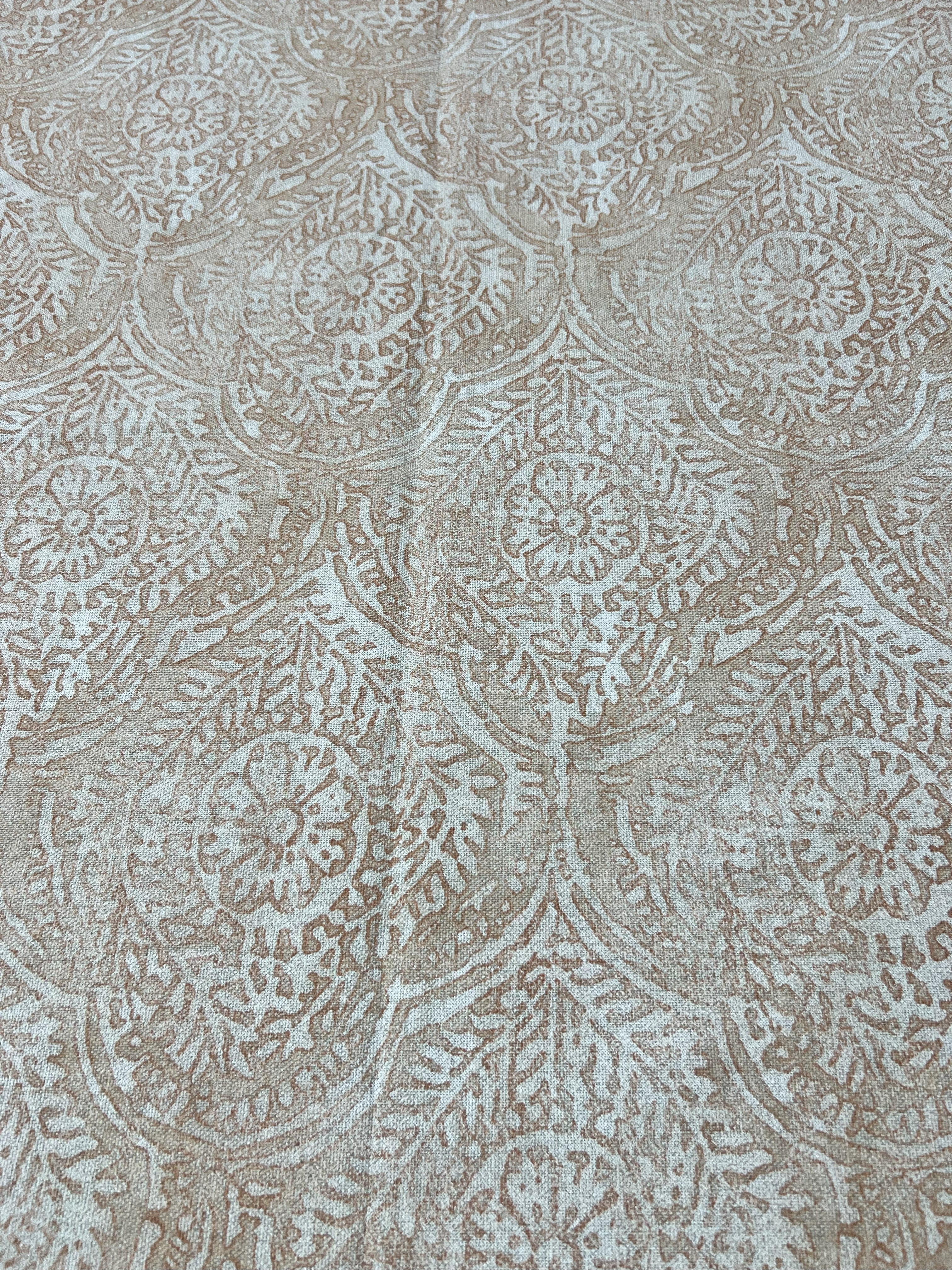 Scampolo Cotone Arredo Damasco Arabesque