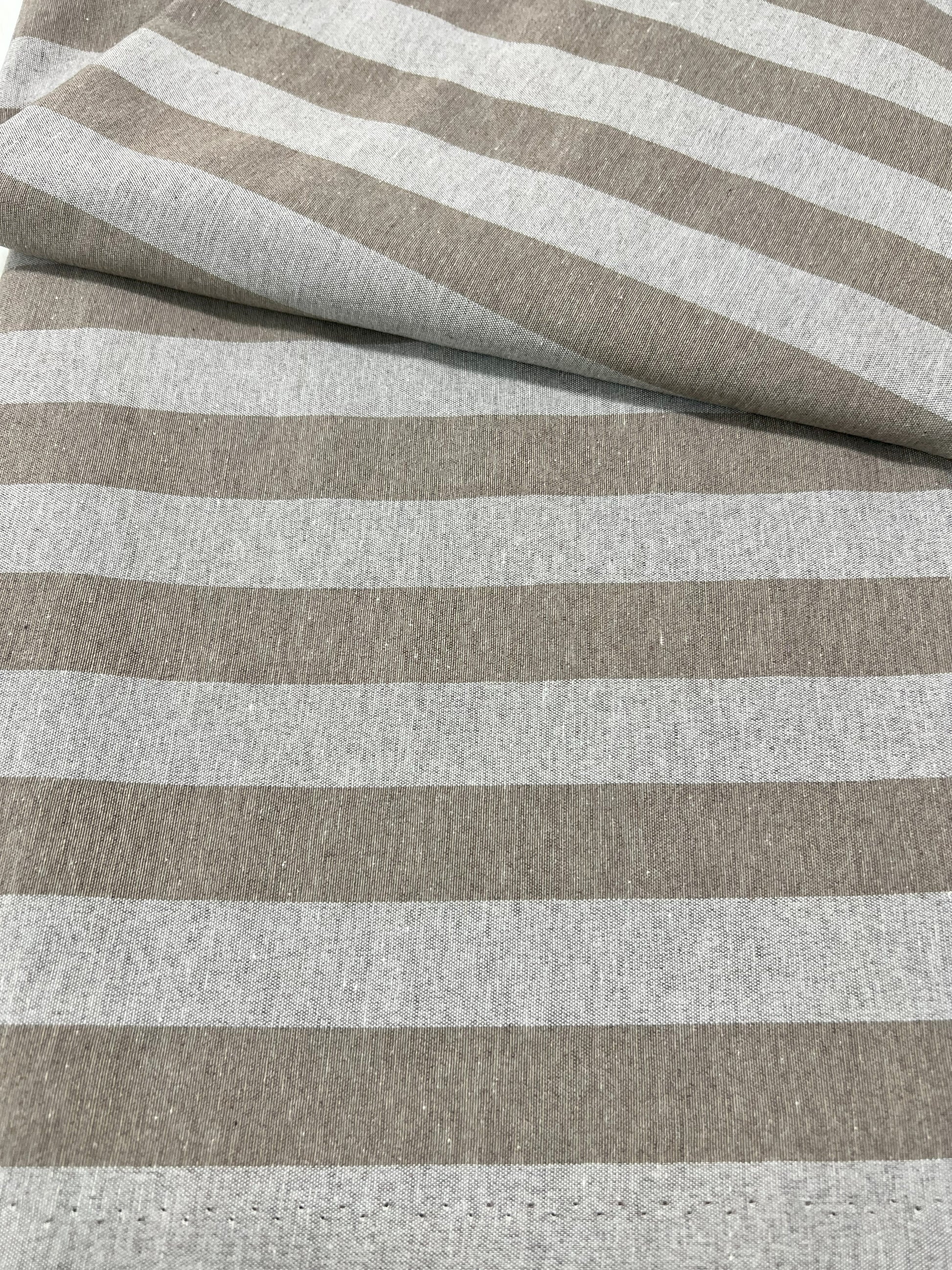 Scampolo Cotone Arredo Riga Orizzontale