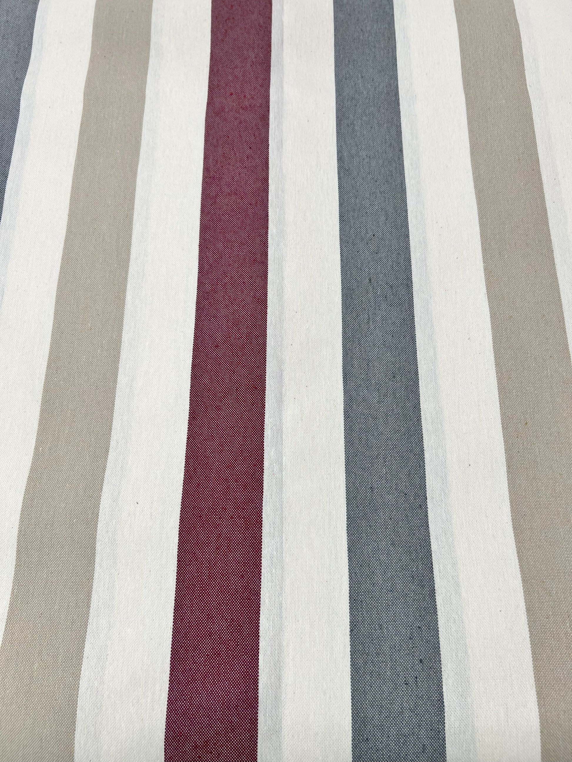 Scampolo Cotone Arredo Riga Larga