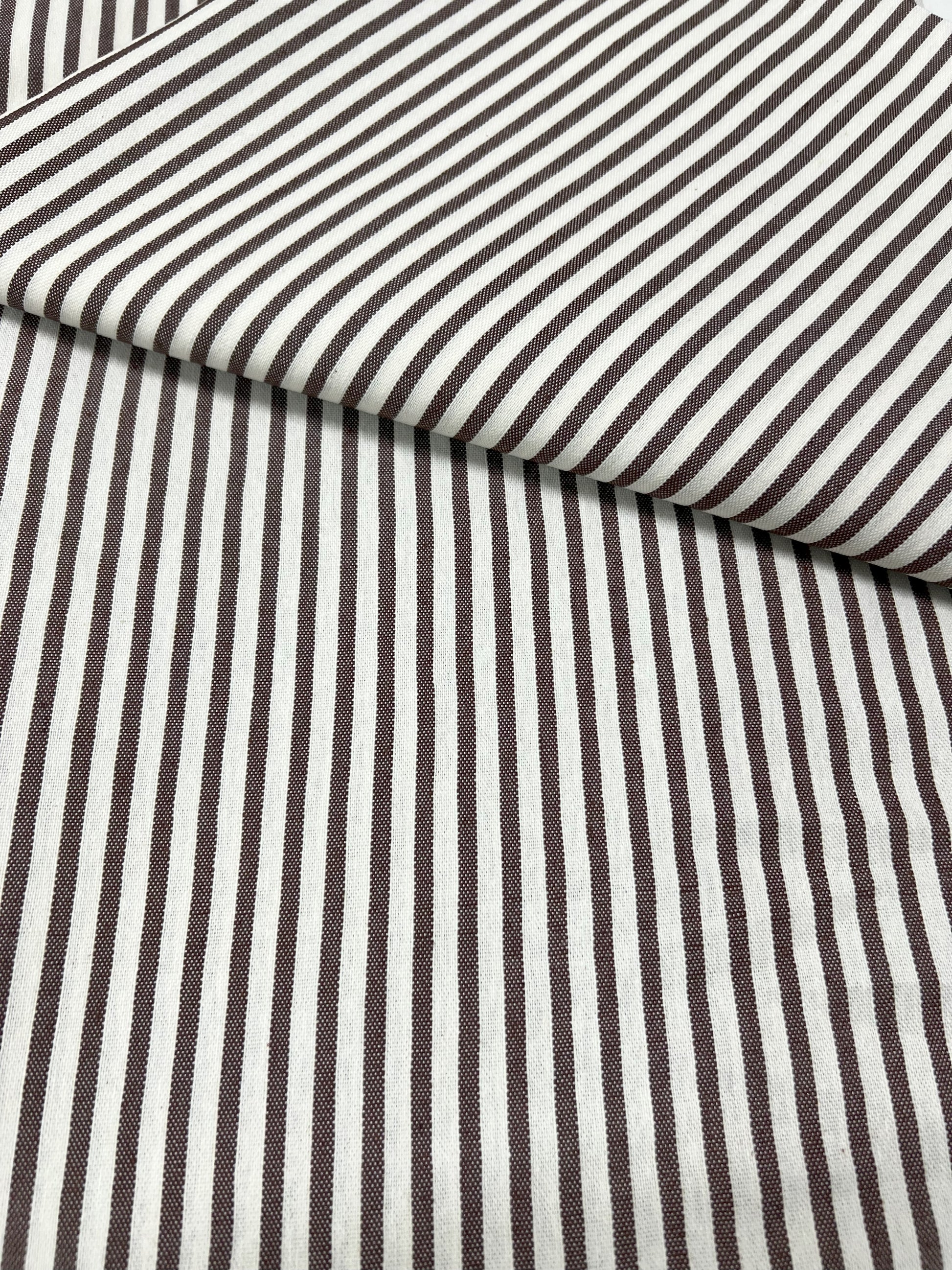 Scampolo Cotone Arredo Righe Grezze