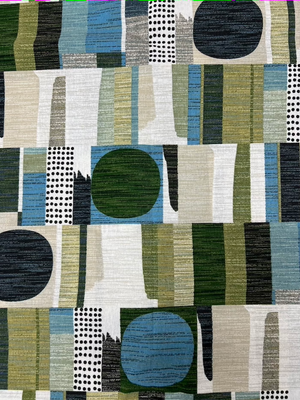 Scampolo cotone arredo Ritmo Astratto