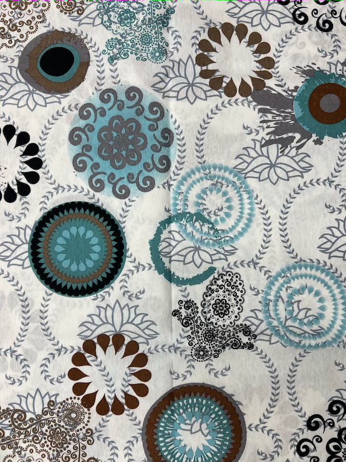 Scampolo cotone arredo Orientale