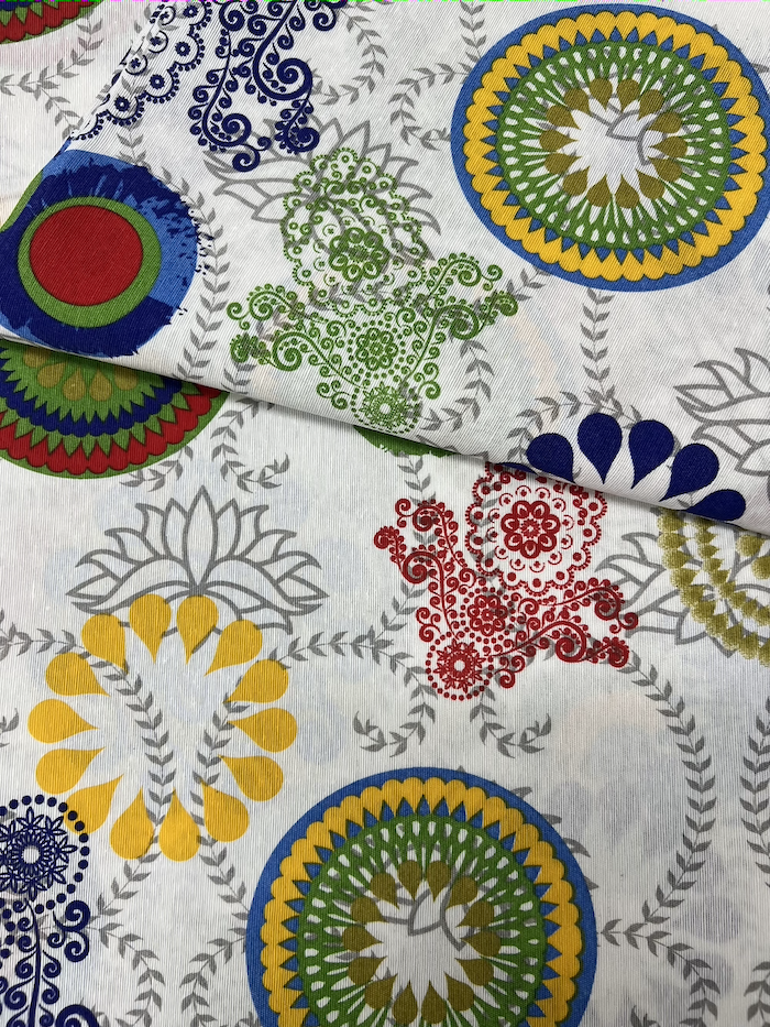 Scampolo cotone arredo Orientale