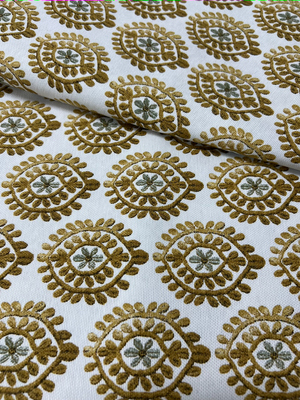 Scampolo cotone arredo Trame imperiali