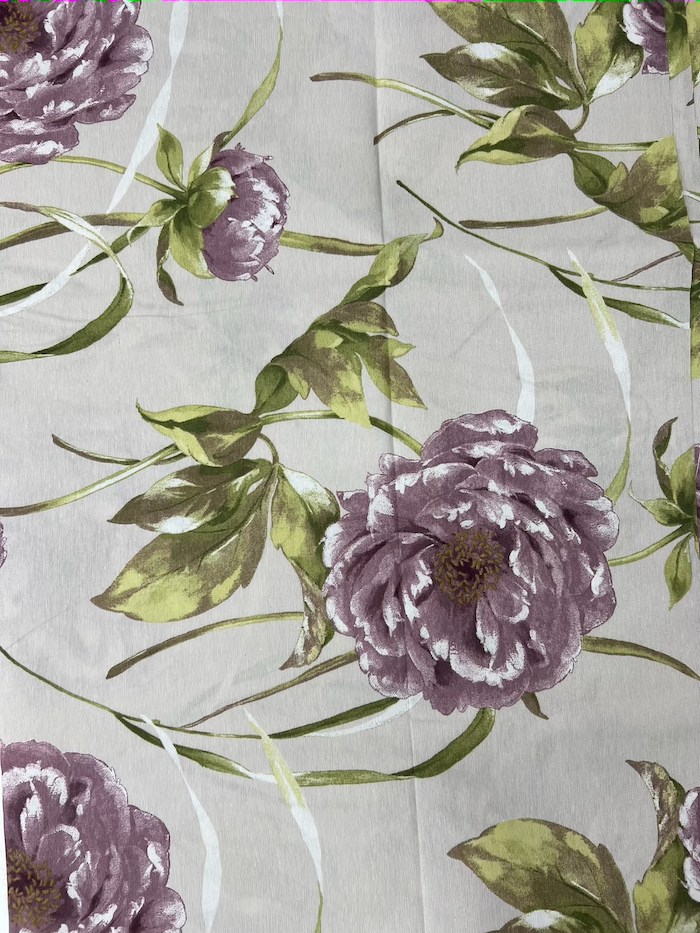 Scampolo cotone arredo Fiorone