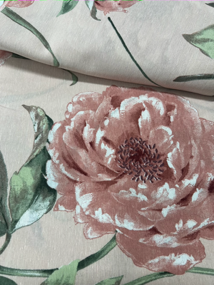 Scampolo cotone arredo Fiorone