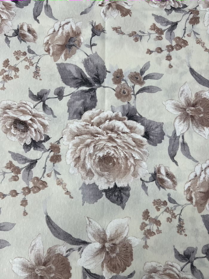 Scampolo cotone arredo Floreale