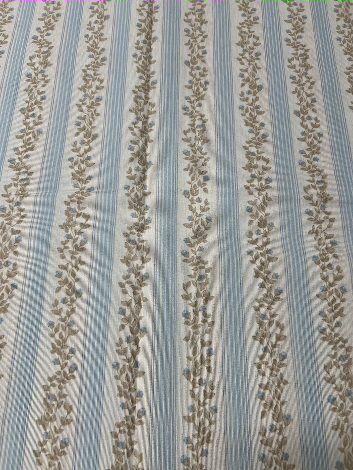 Scampolo cotone arredo Fogliolina provenzale