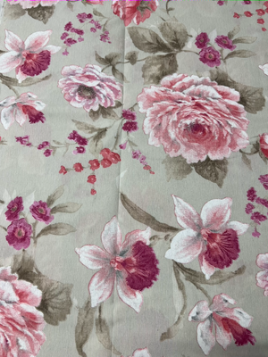 Scampolo cotone arredo Fiorone Colorato