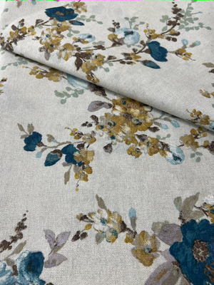 Scampolo cotone arredo Rametto con Fiorellino
