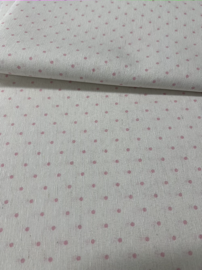 Scampolo cotone arredo Pois
