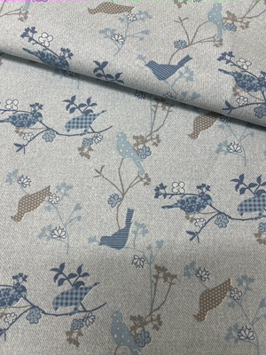 Scampolo cotone arredo Uccellino