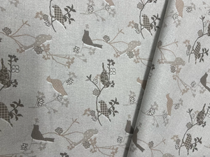 Scampolo cotone arredo Uccellino