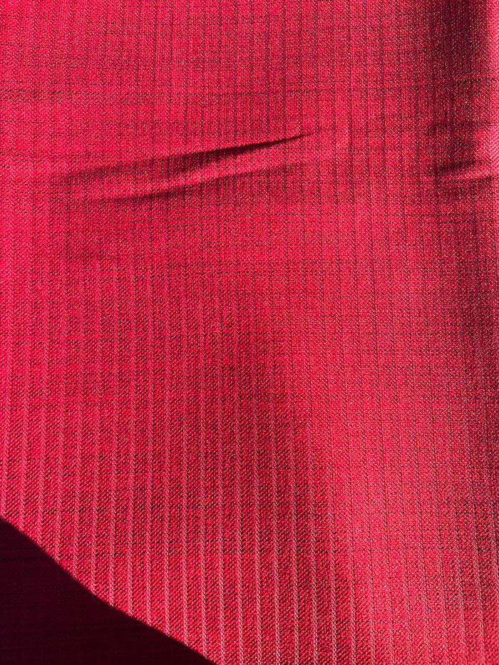 Scampolo tappezzeria Ciniglia Rigato