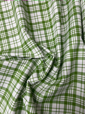 Scampolo cotone panama Tartan