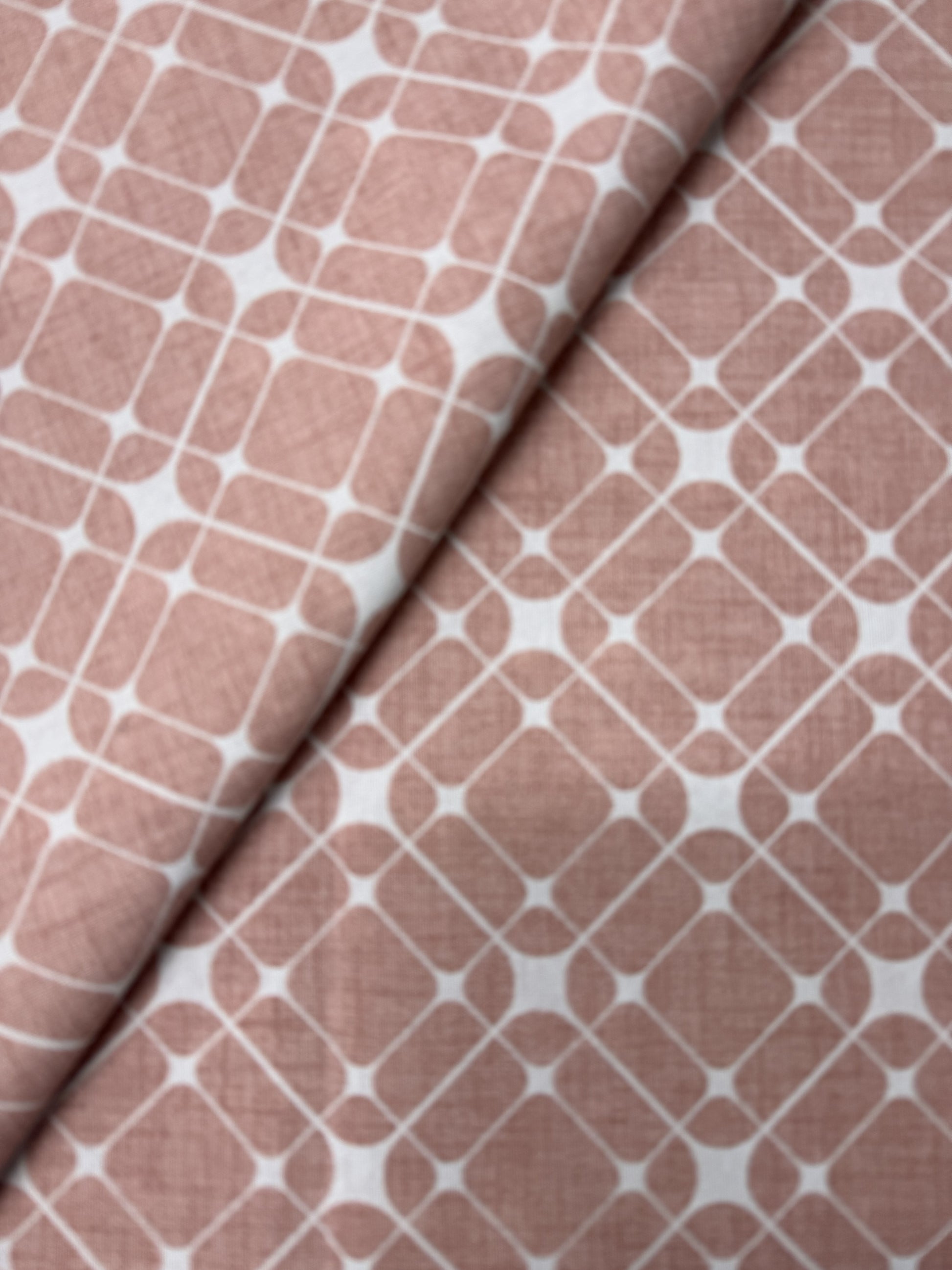 Scampolo Cotone Arredo Rombo Geometrico