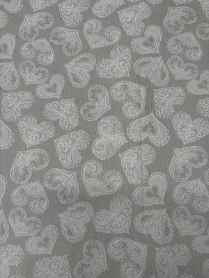 Scampolo Cotone Arredo Cuore Shubby Chic
