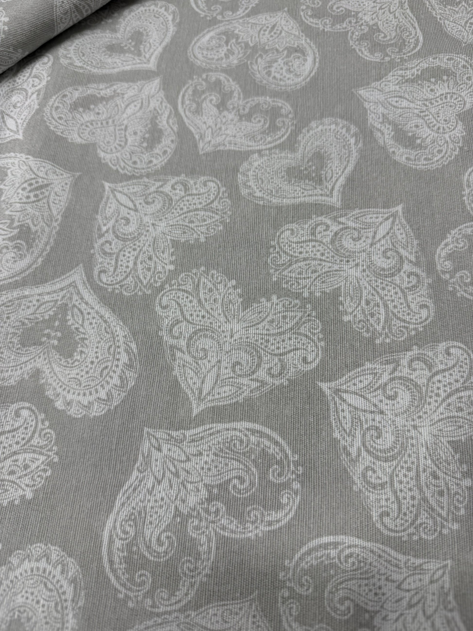 Scampolo Cotone Arredo Cuore Shubby Chic