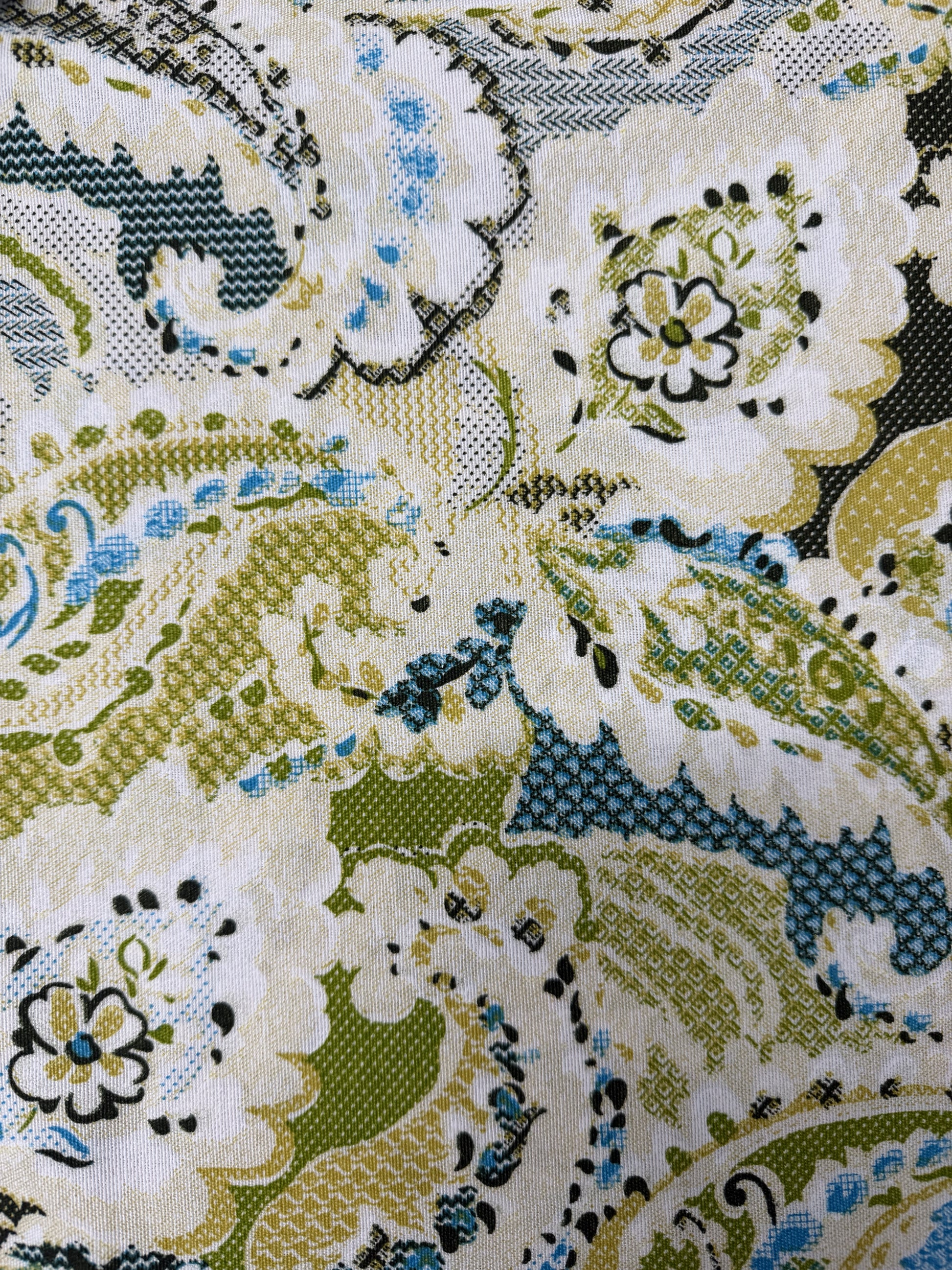 Scampolo Cotone Arredo Fantasia Cachemire